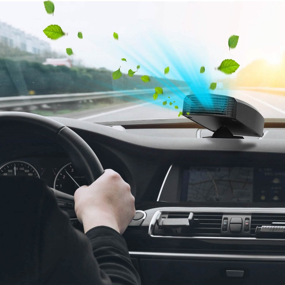 Portable Car Heater Heating Fan 2-in-1 Defroster Defogger Demister Windshield Heater - A-1 Thread Vault