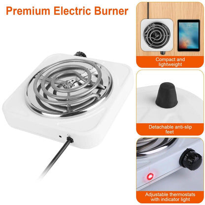 Portable Coil Heating Hot Plate Stove Countertop - A-1 Thread Vault