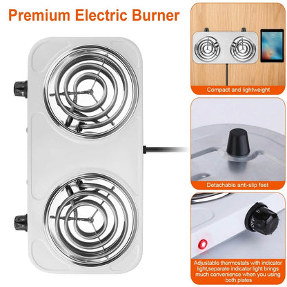 Portable Coil Heating Hot Plate Stove Countertop - A-1 Thread Vault