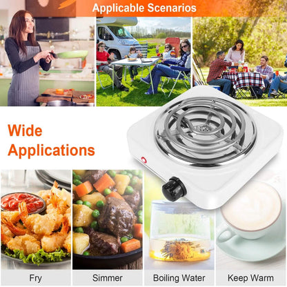 Portable Coil Heating Hot Plate Stove Countertop - A-1 Thread Vault