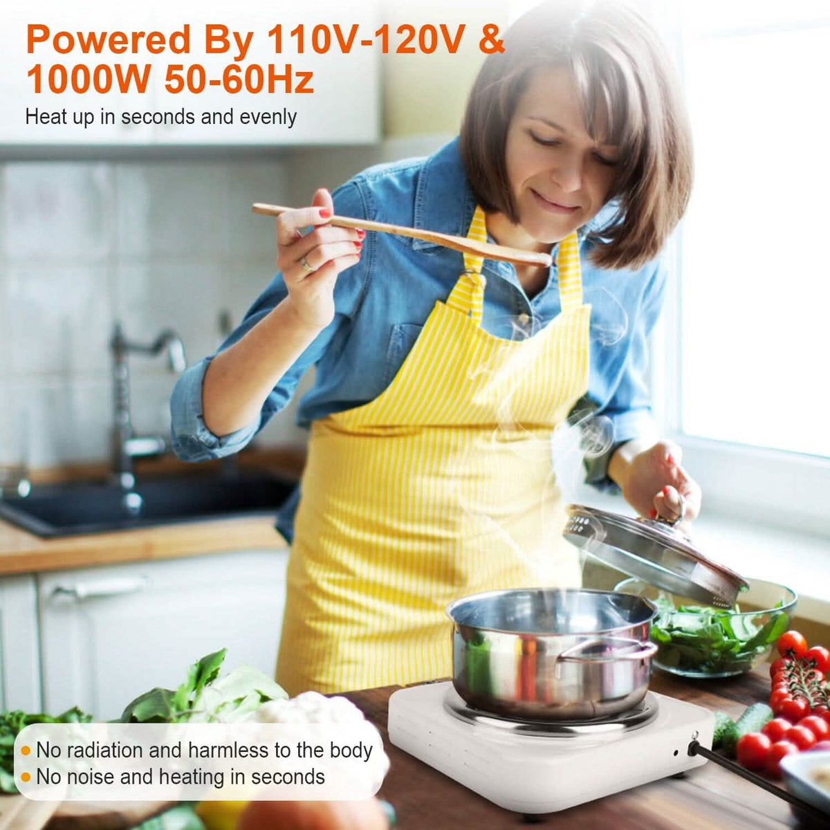 Portable Coil Heating Hot Plate Stove Countertop - A-1 Thread Vault