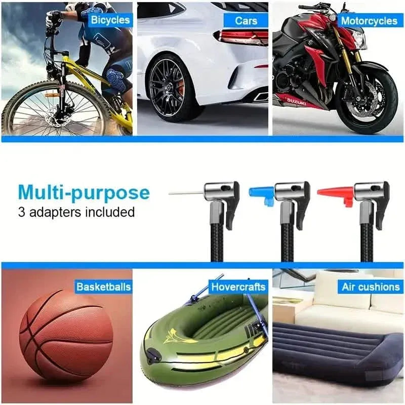 Portable Digital Tire Inflator with LED Light - A-1 Thread Vault