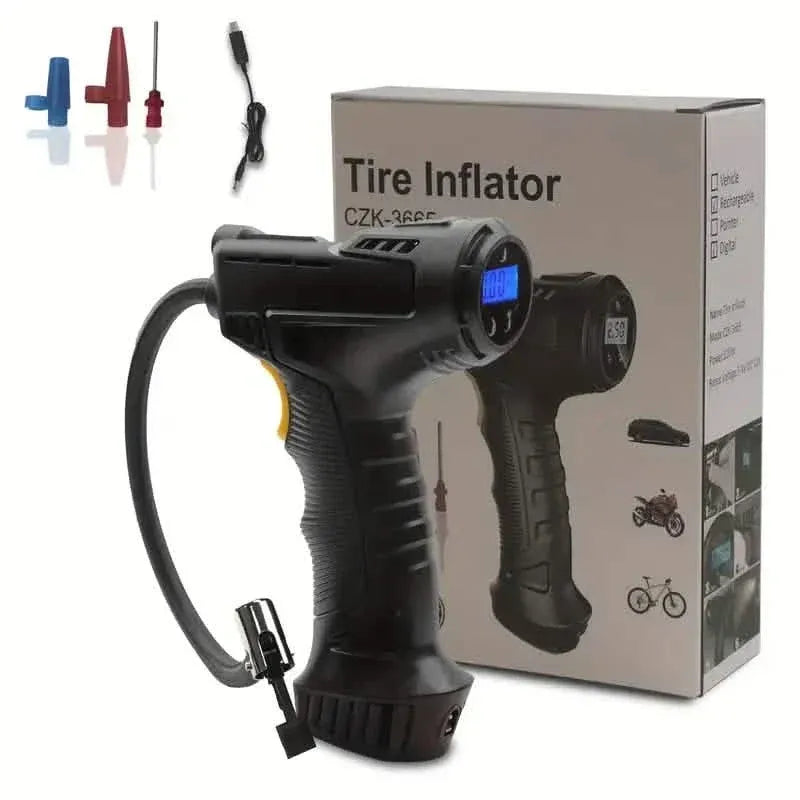 Portable Digital Tire Inflator with LED Light - A-1 Thread Vault