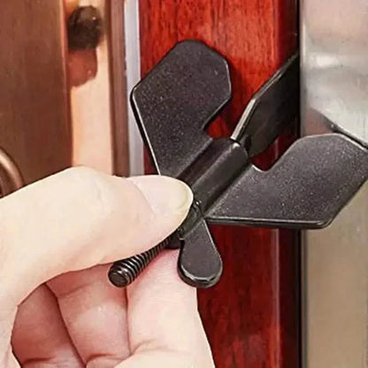 Portable Door Lock for Home and Hotel Use: Security Door Stopper for Self-Defense and Child Safety - A-1 Thread Vault