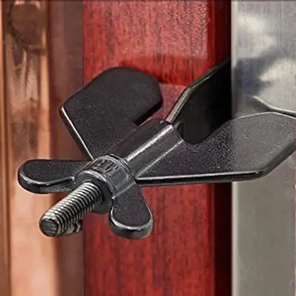 Portable Door Lock for Home and Hotel Use: Security Door Stopper for Self-Defense and Child Safety - A-1 Thread Vault