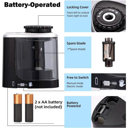 Portable Electric Pencil Sharpeners - A-1 Thread Vault