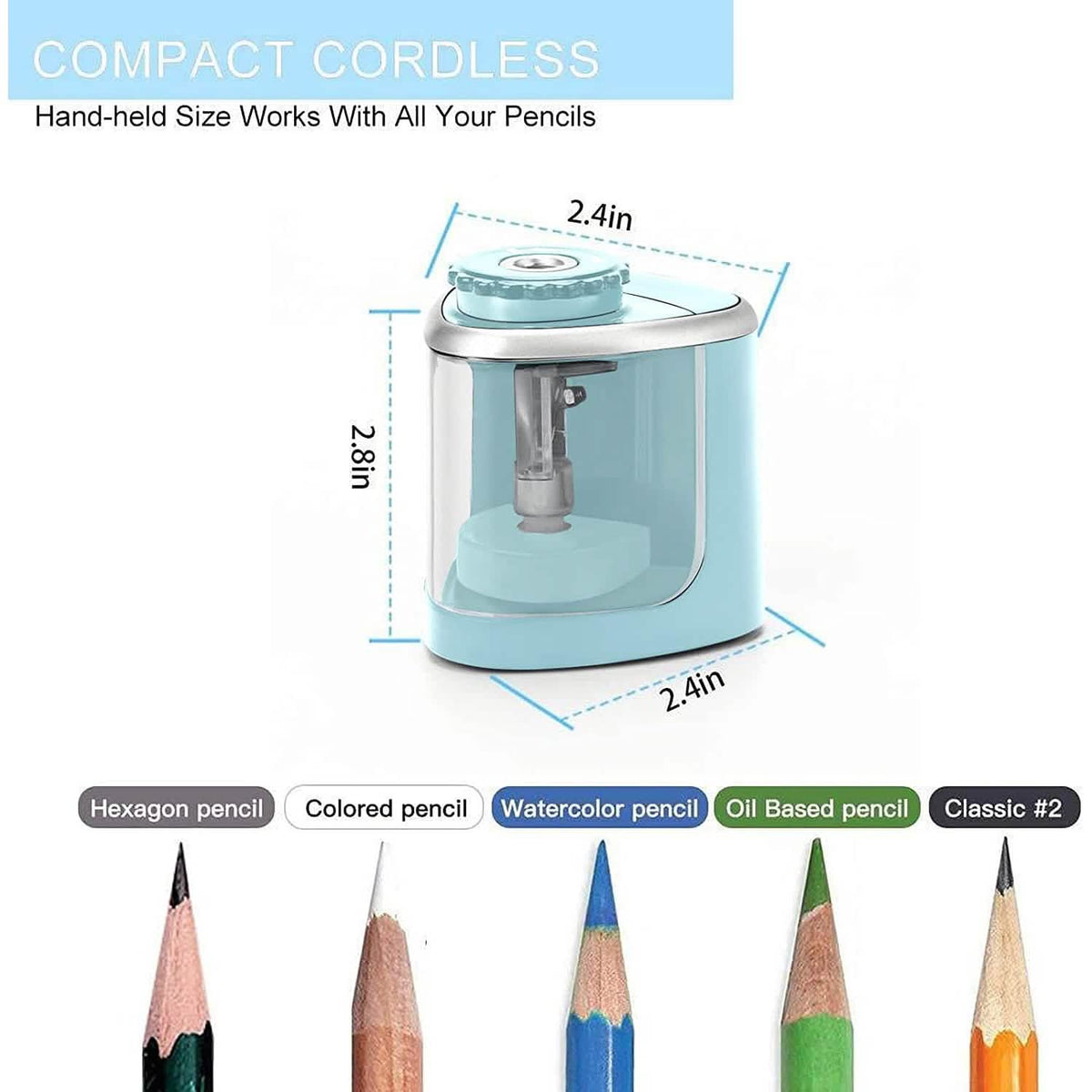 Portable Electric Pencil Sharpeners - A-1 Thread Vault