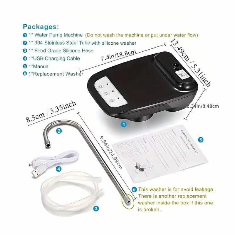 Portable Electric Smart Water Dispenser for 5 Gallon Bottles - A-1 Thread Vault