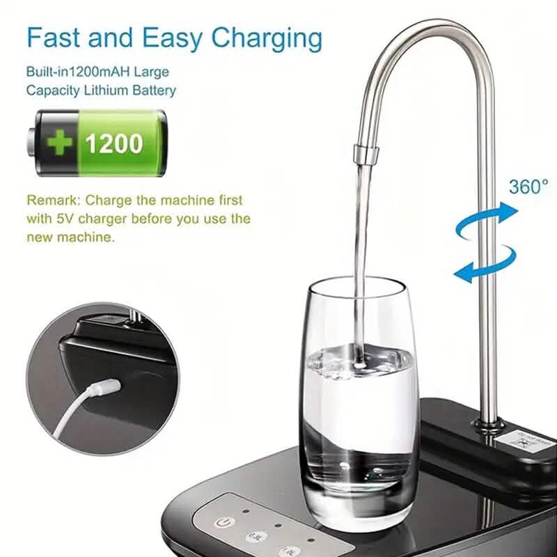 Portable Electric Smart Water Dispenser for 5 Gallon Bottles - A-1 Thread Vault