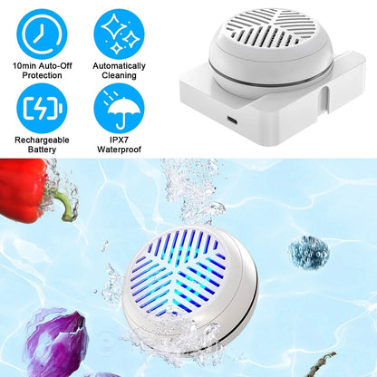 Portable Fruit Vegetable Washing Machine IPX7 Waterproof Rechargeable Fruit Cleaner - A-1 Thread Vault