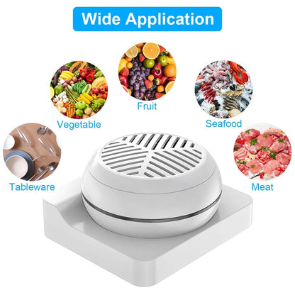 Portable Fruit Vegetable Washing Machine IPX7 Waterproof Rechargeable Fruit Cleaner - A-1 Thread Vault