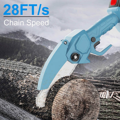 Portable Handheld Cordless Small Chain Saw Battery Powered - A-1 Thread Vault