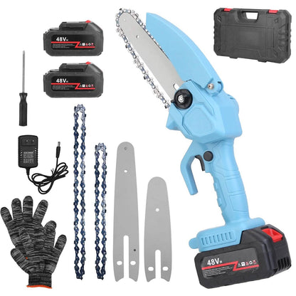 Portable Handheld Cordless Small Chain Saw Battery Powered - A-1 Thread Vault