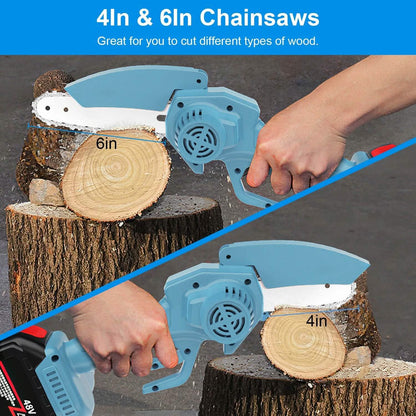 Portable Handheld Cordless Small Chain Saw Battery Powered - A-1 Thread Vault
