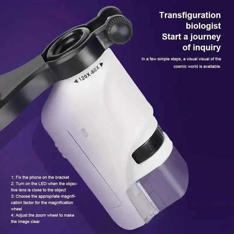Portable Handheld Mini Microscope Toy - A-1 Thread Vault