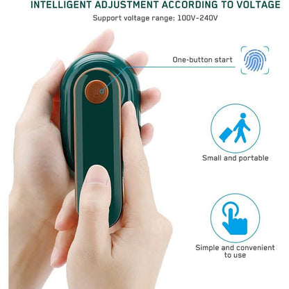 Portable Handheld Steam Iron - Non-Stick Ceramic Soleplate - A-1 Thread Vault