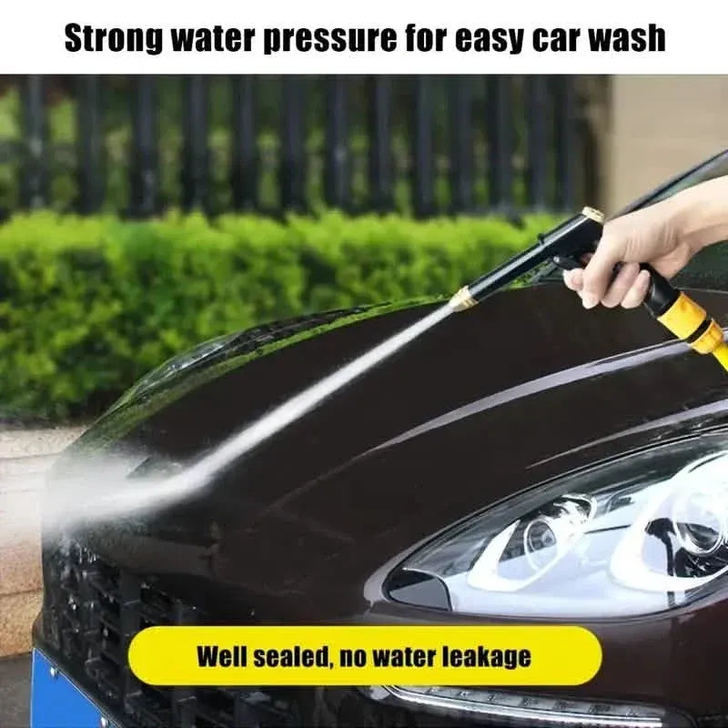 Portable High Pressure Water Hose Nozzle Spray - A-1 Thread Vault