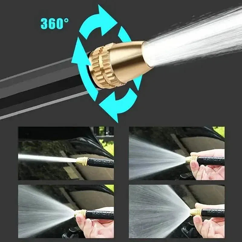 Portable High Pressure Water Hose Nozzle Spray - A-1 Thread Vault