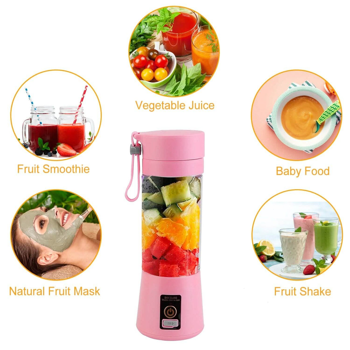 Portable Juicer Blender USB Rechargeable - A-1 Thread Vault
