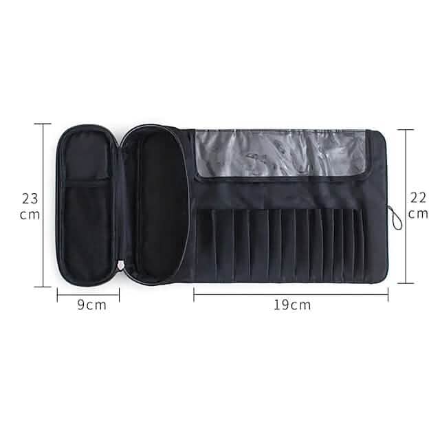 Portable Makeup Brush Organizer Makeup Brush Bag - A-1 Thread Vault