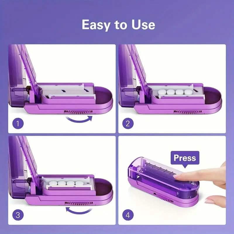 Portable Pill Medicine Cutter - A-1 Thread Vault