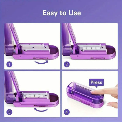 Portable Pill Medicine Cutter - A-1 Thread Vault