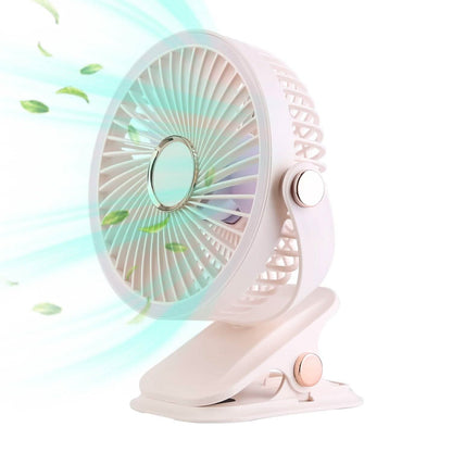Portable Quiet Rechargeable Clip-On Fan - A-1 Thread Vault