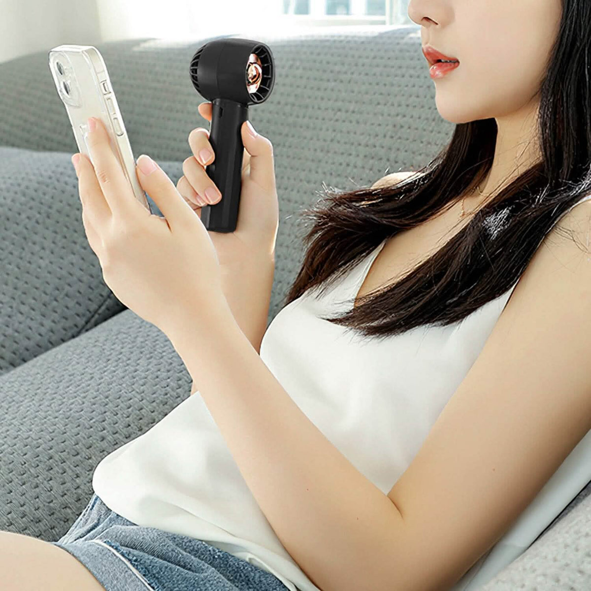 Portable Rechargeable Handheld Fan - A-1 Thread Vault