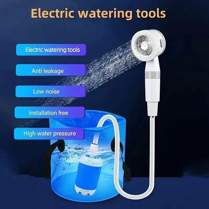 Portable Rechargeable Watering System – Outdoor Shower & Camping Bath - A-1 Thread Vault