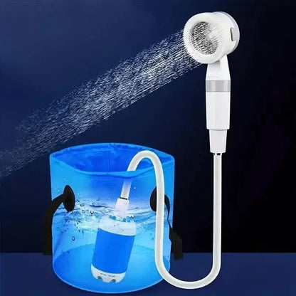 Portable Rechargeable Watering System – Outdoor Shower & Camping Bath - A-1 Thread Vault