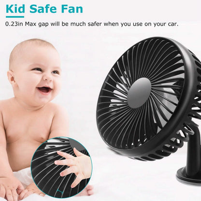 Portable Rotatable Car Cooling Fan - A-1 Thread Vault