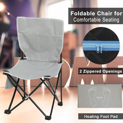 Portable Sauna Tent with Heating Foot Pad and Portable Chair - A-1 Thread Vault