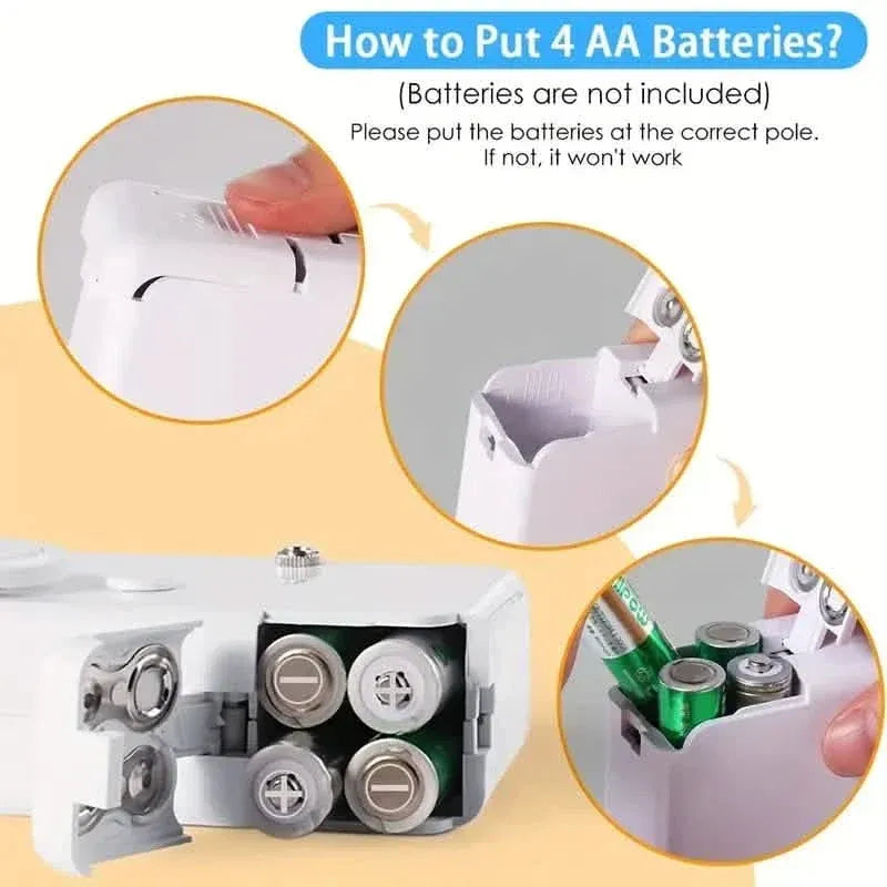 Portable Sewing Machine Quick Handheld Stitch Tool - A-1 Thread Vault