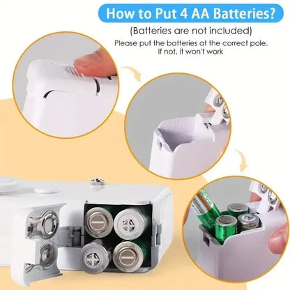 Portable Sewing Machine Quick Handheld Stitch Tool - A-1 Thread Vault