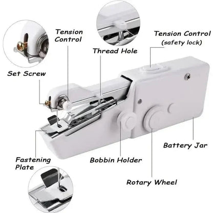 Portable Sewing Machine Quick Handheld Stitch Tool - A-1 Thread Vault