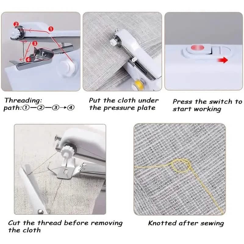 Portable Sewing Machine Quick Handheld Stitch Tool - A-1 Thread Vault