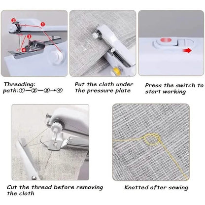 Portable Sewing Machine Quick Handheld Stitch Tool - A-1 Thread Vault
