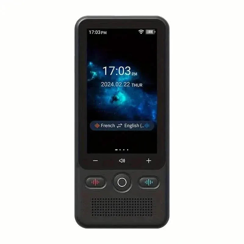 Portable Two-Way Language Translator with 138 Languages & 39 Voices - A-1 Thread Vault