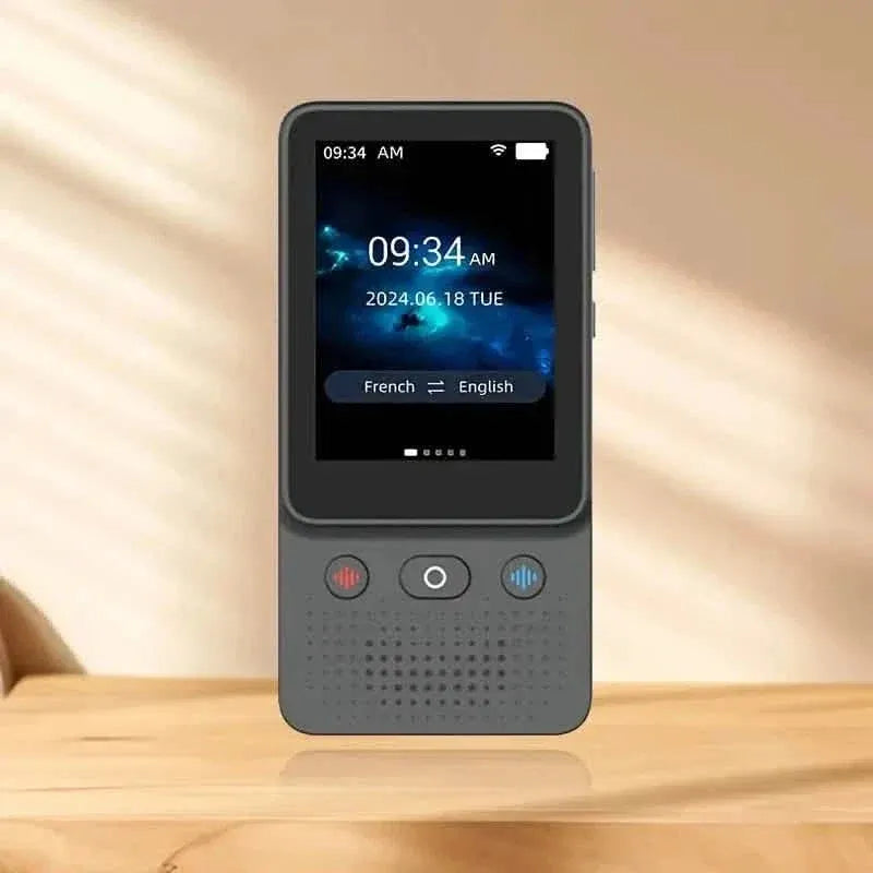 Portable Two-Way Language Translator with 138 Languages & 39 Voices - A-1 Thread Vault