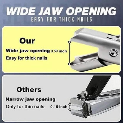 Portable Ultra Sharp Nail Clippers Stainless Steel - A-1 Thread Vault