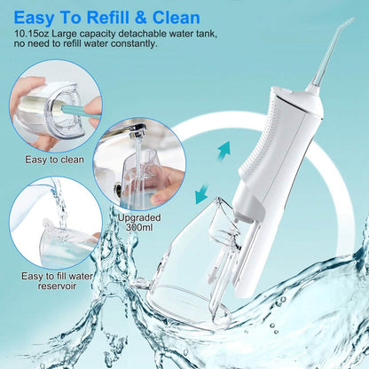 Portable Water Dental Flosser - A-1 Thread Vault