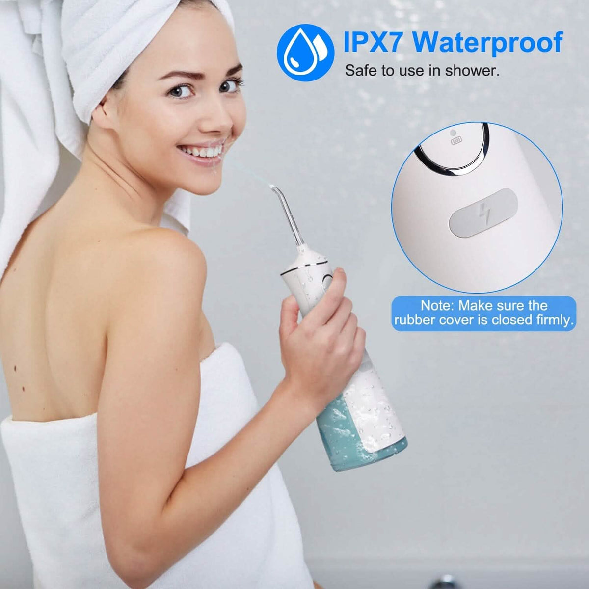 Portable Water Dental Flosser - A-1 Thread Vault