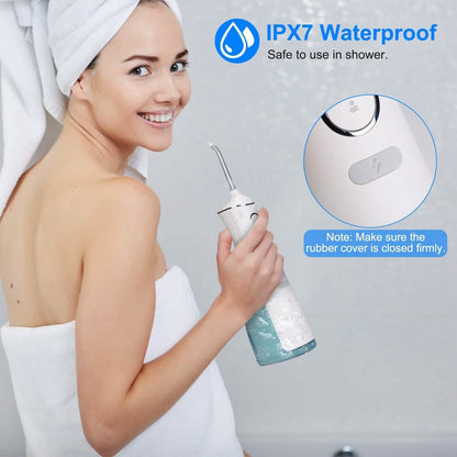Portable Water Dental Flosser - A-1 Thread Vault
