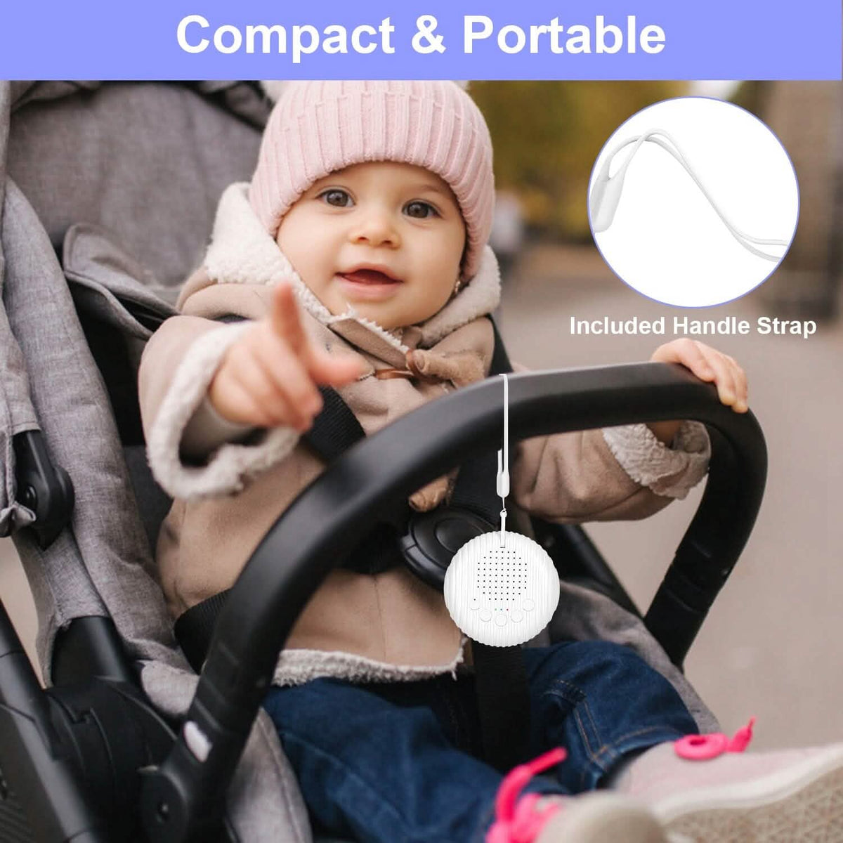 Portable White Noise Sound Machine for Sleep Aid - A-1 Thread Vault