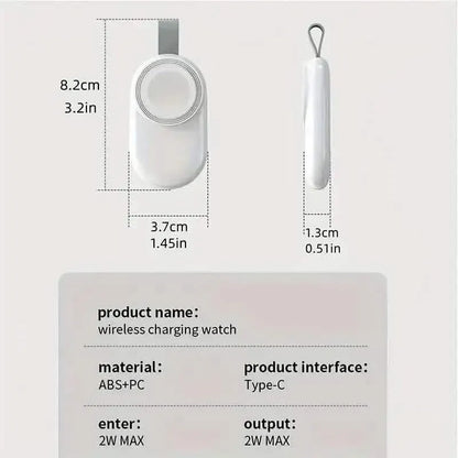 Portable Wireless Charger For Apple Watch - A-1 Thread Vault