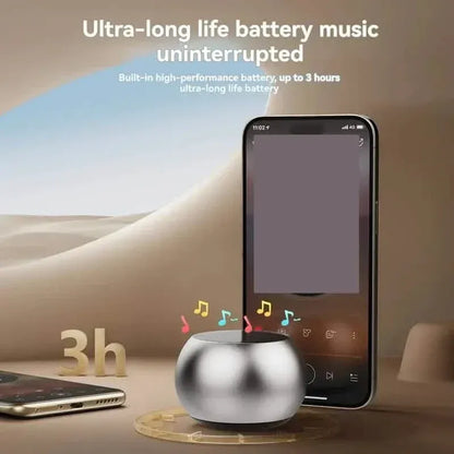 Portable Wireless Mini Speaker with Built-in Microphone and Hands-Free Calling - A-1 Thread Vault