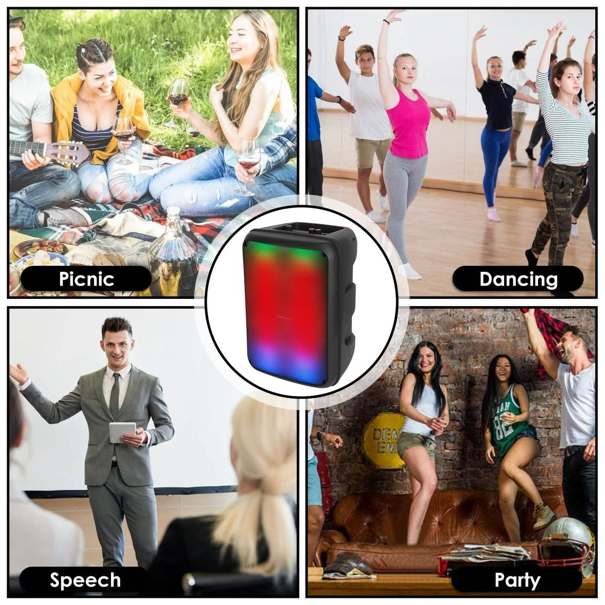 Portable Wireless Party Speaker - A-1 Thread Vault