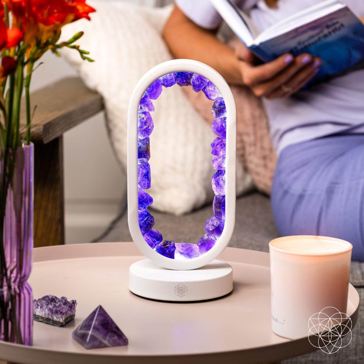 Portal to Peace - Amethyst Lamp - A-1 Thread Vault