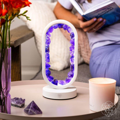 Portal to Peace - Amethyst Lamp - A-1 Thread Vault
