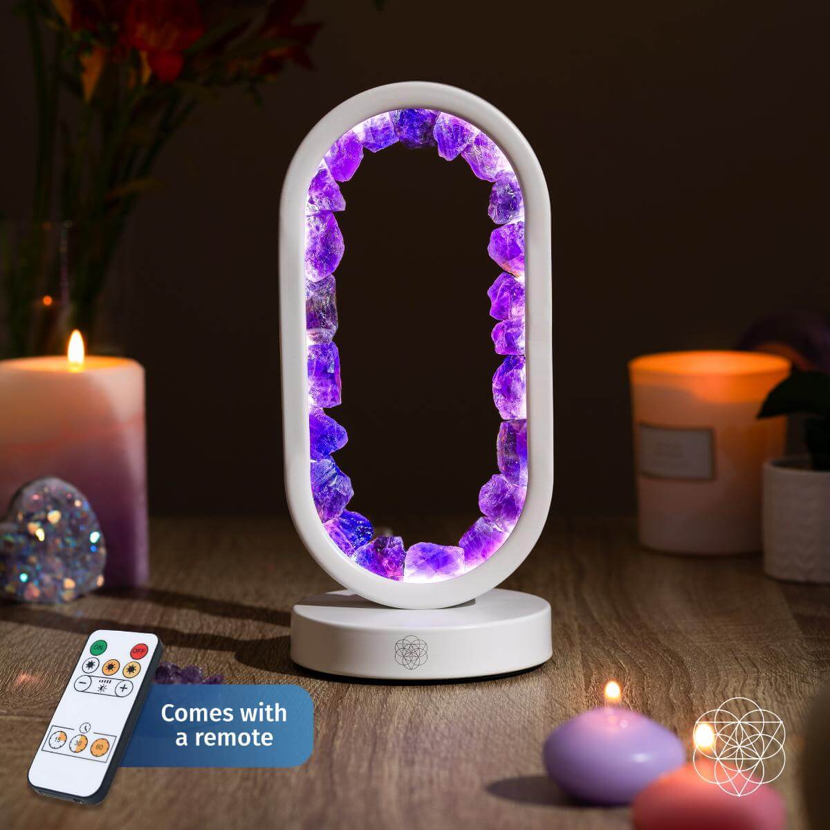 Portal to Peace - Amethyst Lamp - A-1 Thread Vault